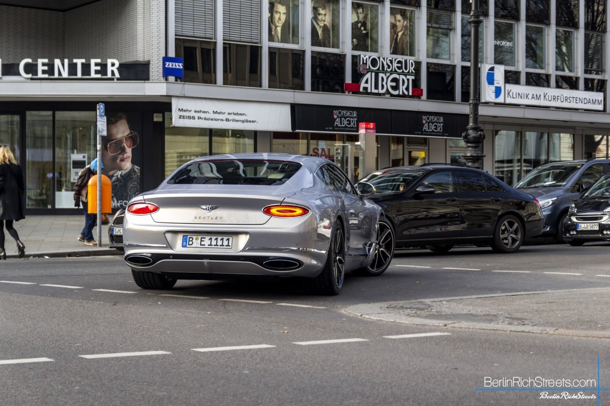 Bentley Continental GT (2018) spotted in Berlin — BerlinRichStreets